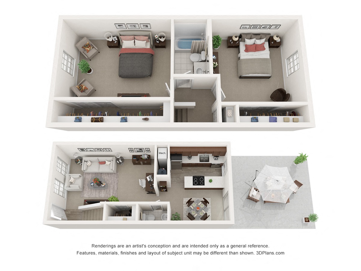 Floor Plans of of St. Louis in St. Louis, MO